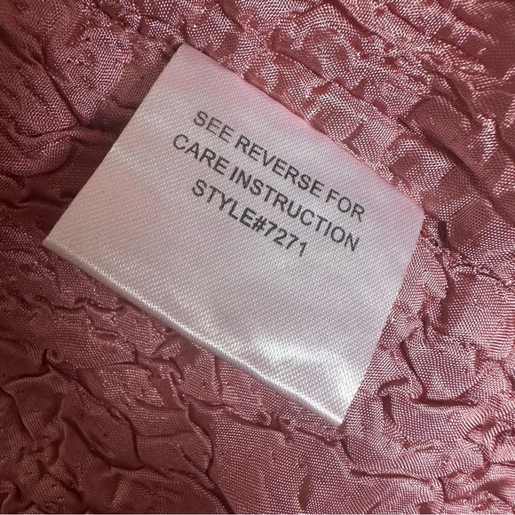 VTG DB Sport Crinkle Shacket Blazer Wms L Glitter Buttons‎ Satin Lined Geometric - Picture 9 of 10